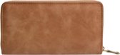 Juleeze Portemonnee 10x19 cm Bruin Kunstleer Rechthoek Beurs Geldbeurs Geldbuidel