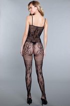 Bad As Ever Catsuit - Zwart - Sexy Lingerie & Kleding - Lingerie Dames - Dames Lingerie - Catsuits