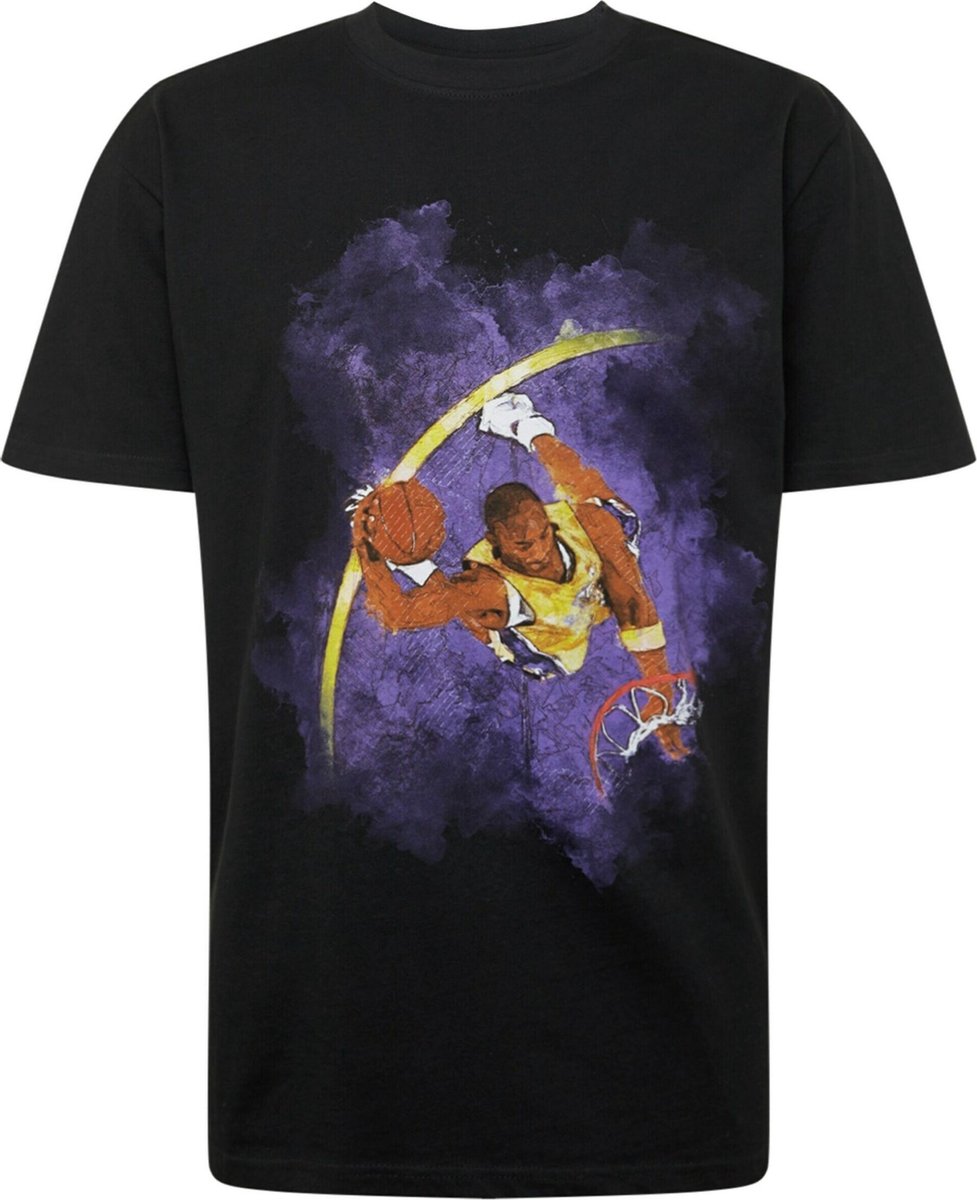 Mister Tee Basketball Clouds 2.0 Oversize Heren T-shirt L Zwart
