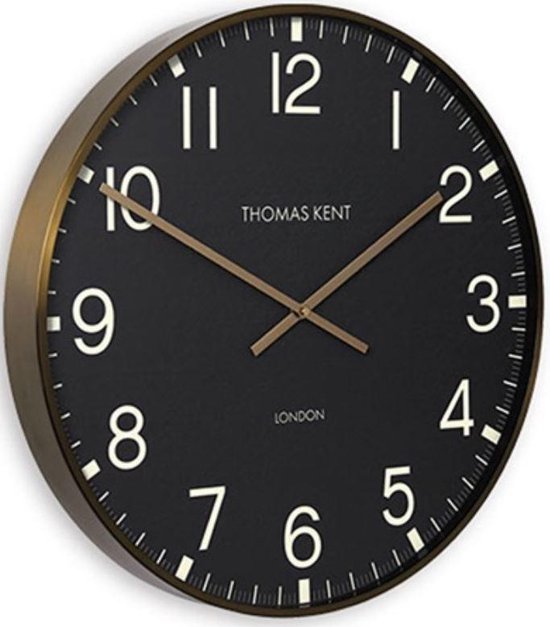 Thomas Kent - Klok rond Clocksmith XL - 74cm - Bronsgoud