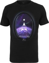Urban Classics Heren Tshirt -2XL- Alien Planet Zwart
