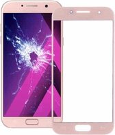 Voorzijde buitenste glazen lens voor Galaxy A7 (2017) / A720 (roze)
