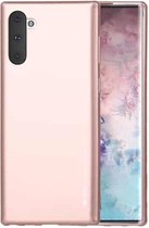 GOOSPERY i-JELLY TPU schokbestendig en krasvast hoesje voor Galaxy Note 10 (roze)
