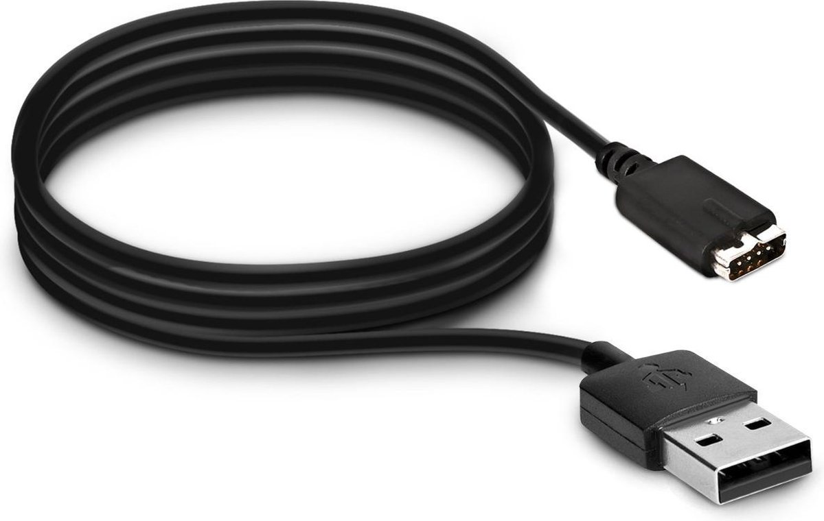 kwmobile USB-oplaadkabel compatibel met Polar M430 - Kabel voor smartwatch  - zwart | bol.com