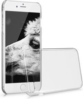 kwmobile hoesje compatibel met Apple iPhone 7 Plus / 8 Plus - Back cover voor smartphone - Telefoonhoesje in transparant