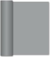 GALA Tafelloper Aluminium 40cm x 10m Zwart/Grijs