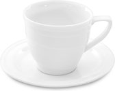Medium Koffiekopje & schoteltje, Wit - Porselein - BergHOFF|Hotel Line