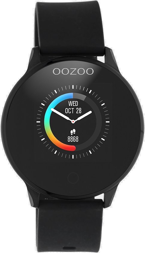 OOZOO Zwart Display Smartwatch Q00115 bol