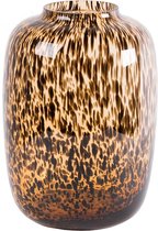 Vaas - glas - Cheetah - Ø25 x H35 cm