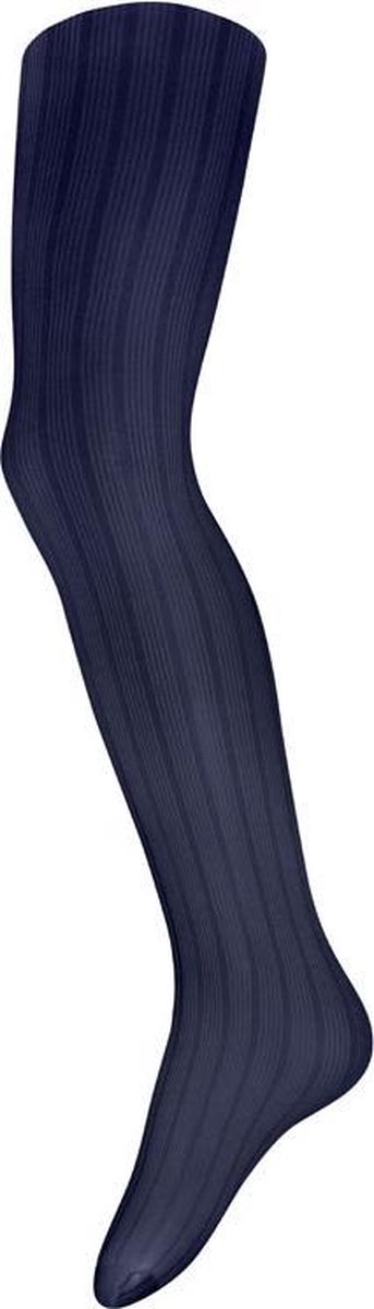 Ewers - Ribpanty voor kinderen - 50 DEN - Donkerblauw - 110/116