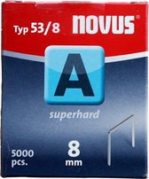 Novus Staples 53/8 8 mm 5/16 pouces [5000x]