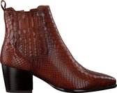 Omoda Kira Enkellaarsjes - Enkelboots - Dames - Cognac - Maat 38