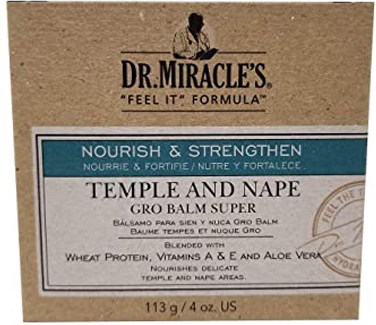 Versterkende Haarbehandeling Dr. Miracle emple And Nape Gro Balm Super (113 g)
