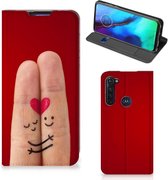 Stand Case Cadeau voor Vrouw Motorola Moto G Pro Smart Cover Liefde