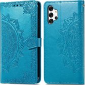 iMoshion Mandala Booktype Samsung Galaxy A32 (4G) hoesje - Turquoise