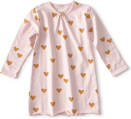 Little Blue House Dames Nachthemd - Comfortabel 100% Katoen Met Berenprint, One Size