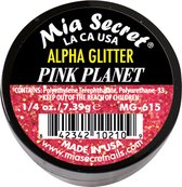 Alpha & Dust Glitter Acrylpoeder Pink Planet
