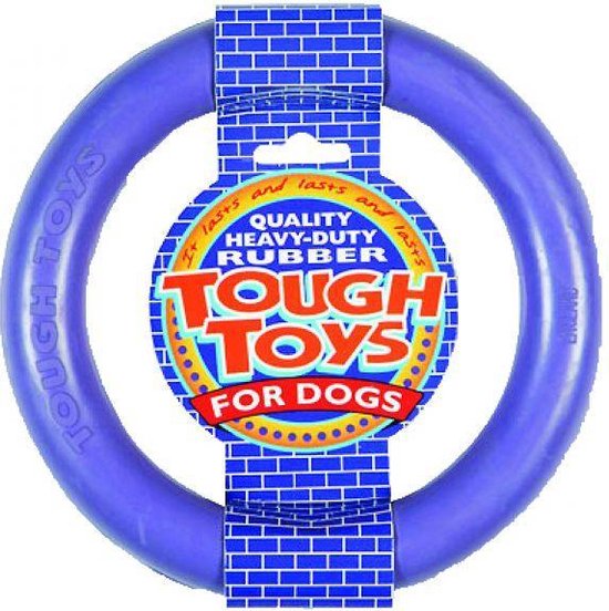 Happy Pet Tough Toy - Rubber Ring - 15 x 15 x 2.5 cm