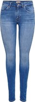 Only ONLBLUSH LIFE MID SKINNY  REA12187 NOOS Medium Blue Denim Dames Jeans - Maat XL X L30