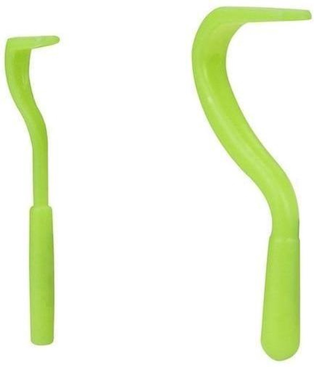 Goedkoopste Puces poux fournitures pour animaux de compagnie dissolvant de tiques-outil pour chien chat nettoyant pincettes chiots [2pcs vert]