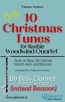 10 Christmas Tunes - Flex Woodwind Quartet 8 - Bass Clarinet part (instead Bassoon) of "10 Christmas Tunes" for Flex Woodwind Quartet