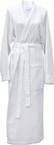 Hoogwaardige Katoen Unisex Badjas Waffelstructuur Wit | XL | Comfortabel En Luxe | Lang Model