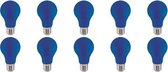 LED Lamp 10 Pack - Specta - Blauw Gekleurd - E27 Fitting - 3W