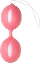 Wiggle Duo Vaginaballetjes - Roze/Wit - Toys voor dames - Geisha Balls - Roze - Discreet verpakt en bezorgd