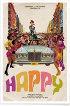 JUNIQE - Poster Happy #2 -20x30 /Kleurrijk