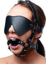 Kunstleren Masker Met Ball Gag