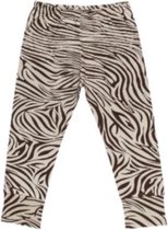 Little Indians Legging Zebra Junior Katoen Zwart Taille 9-12 Mois