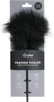 Zwarte kietelaar - lang - Zwart - BDSM - SM toys - BDSM - Zweepjes en Knevels