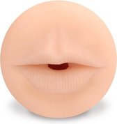Self Lubrication Masturbator Deluxe Oral - Flesh