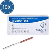 Telano Drugstest 10 stuks Cannabis THC (Wiet Marihuana) Drugtesten Urine Strips