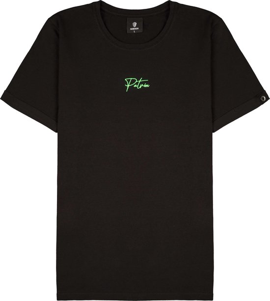 Patrón Wear - Emilio T-shirt Black/Green - Maat S