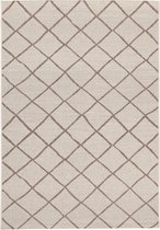 Vloerkleed Vivace Veranda B - Champagne/ Taupe - Vintage Tapijt - 280x200 cm - (24446)