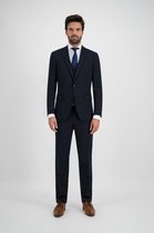 GENTS | Pak Kostuum Heren polywol blauw 3-delig 0004 Maat 98