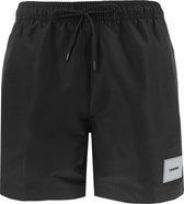 Calvin Klein block logo embleem zwemshort zwart - S