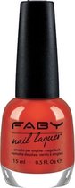 Faby Nagellak Messages From The Sun Dames 15 Ml Vegan Oranje