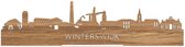Standing Skyline Winterswijk Eikenhout - 60 cm - Woondecoratie design - Decoratie om neer te zetten - WoodWideCities