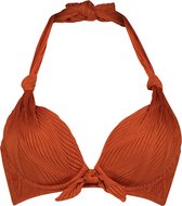 Hunkemöller Dames Badmode Voorgevormde push-up beugel bikinitop Galibi I AM Danielle Cup A - E  - Oranje - maat C75