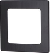 Afdekraam - Igan Jura - 1-voudig - Vierkant - Aluminium - Zwart
