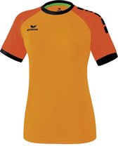 Erima Zenari 3.0 Shirt Korte Mouw Dames - Oranje / Mandarine / Zwart | Maat: 46