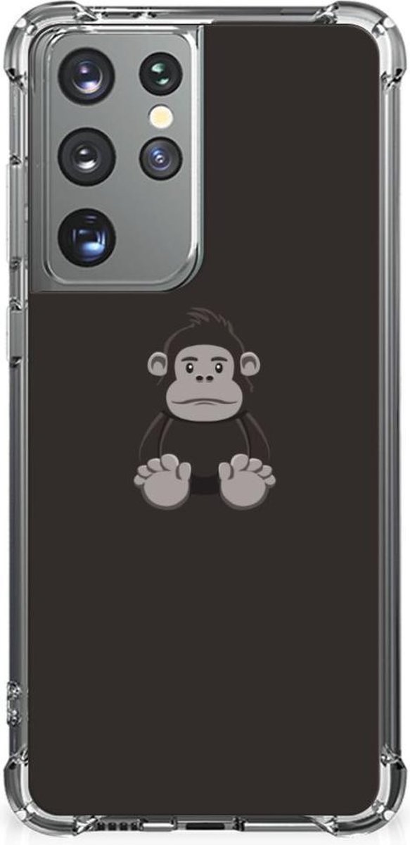 Samsung Galaxy S21 Ultra Stevig Bumper Hoesje Gorilla