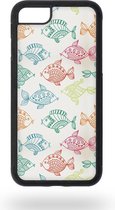 Funky colourful fish Telefoonhoesje - Apple iPhone 7 / 8 / SE2