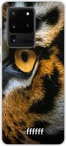 Samsung Galaxy S20 Ultra Hoesje Transparant TPU Case - Tiger #ffffff
