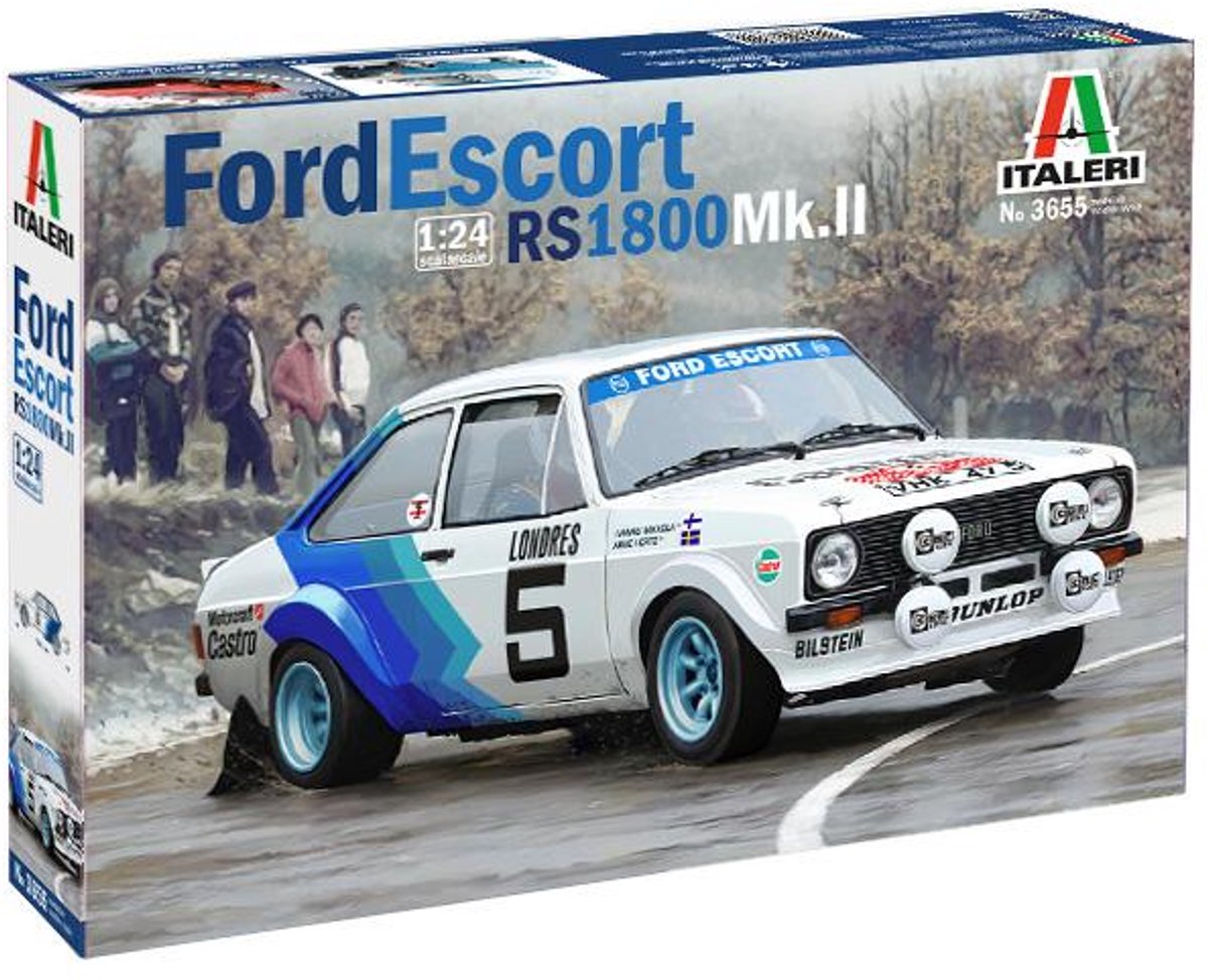 Italeri 3655 – Fort Escort RS1800 MK.II - 1:24