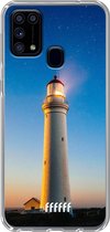 Samsung Galaxy M31 Hoesje Transparant TPU Case - Lighthouse #ffffff