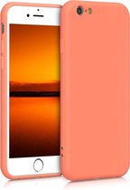 kwmobile telefoonhoesje voor Apple iPhone 6 / 6S - Hoesje voor smartphone - Back cover in neon koraal