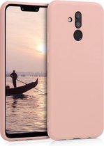 kwmobile telefoonhoesje voor Huawei Mate 20 Lite - Hoesje voor smartphone - Back cover in mat roségoud